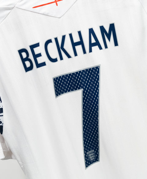 England 2008 Beckham Home Kit (XL)