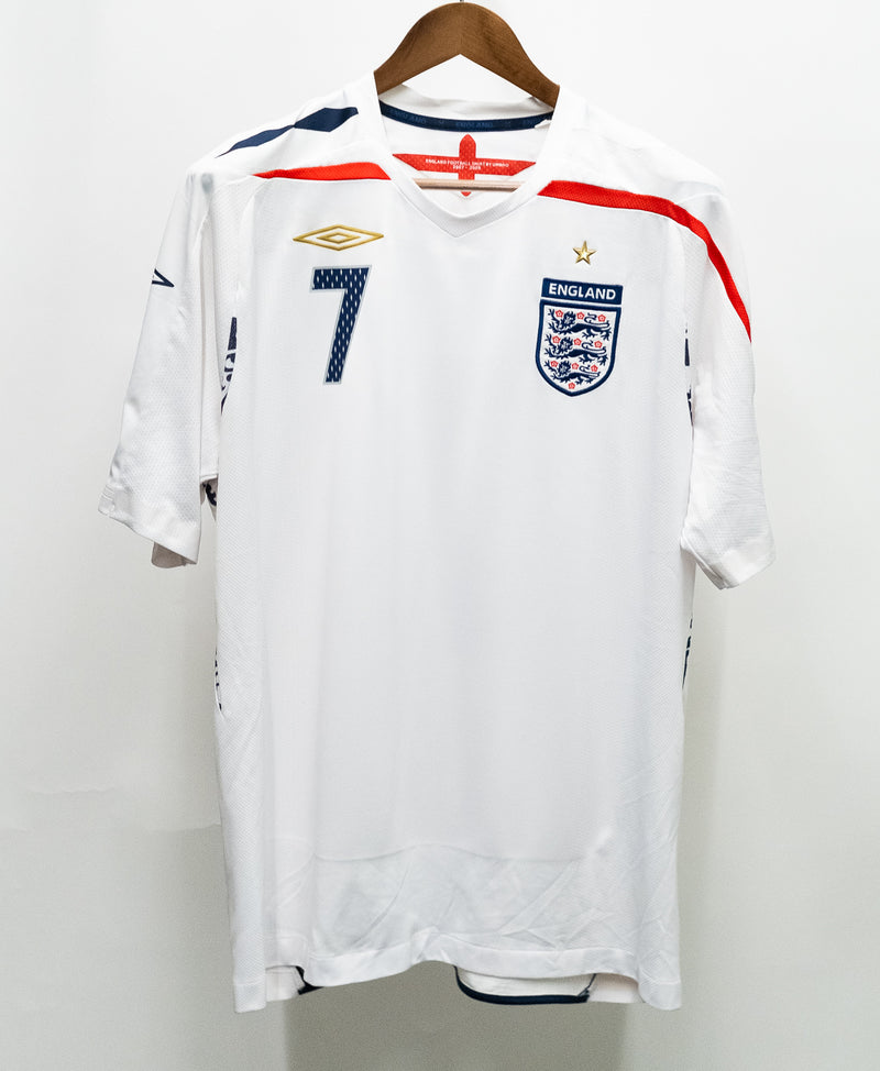 England 2008 Beckham Home Kit (XL)