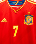 Spain 2012 David Villa Home Kit w/ Tags (L)