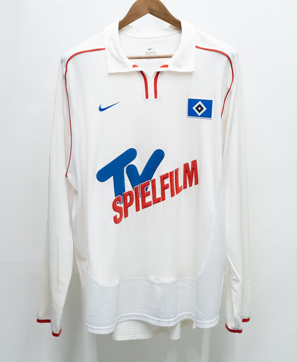 Hamburg 2001-02 Fukal Long Sleeve Home Kit (2XL)