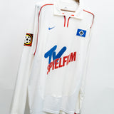 Hamburg 2001-02 Fukal Long Sleeve Home Kit (2XL)