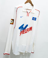 Hamburg 2001-02 Fukal Long Sleeve Home Kit (2XL)