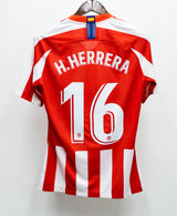 Atletico Madrid 2019-20 H. Herrera Player Issue Home Kit (M)