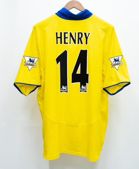 Arsenal 2003-04 Henry Away Kit (2XL)