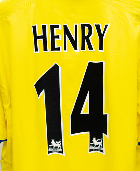 Arsenal 2003-04 Henry Away Kit (2XL)