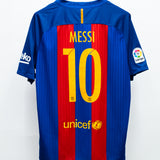 Barcelona 2016-17 Messi Home Kit (XL)
