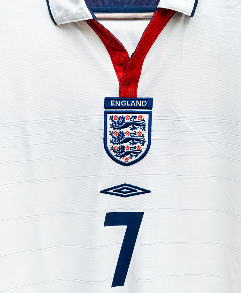 England 2004 Beckham Home Kit (M)