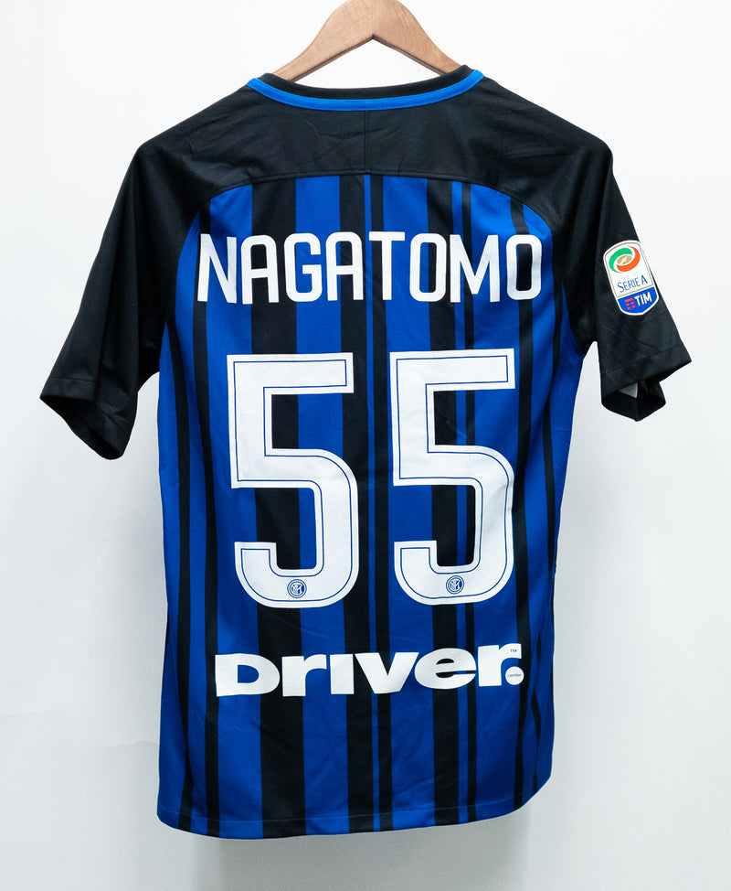 Inter Milan 2017-18 Nagatomo Home Kit (S)