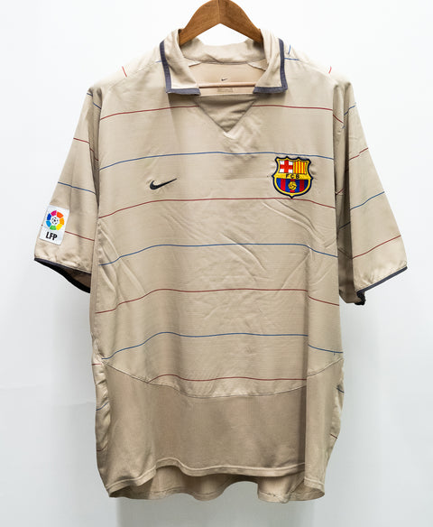 Barcelona 2004-05 Ronaldinho Third Kit (2XL)