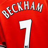 Manchester United 2000-01 Beckham Home Kit (L)