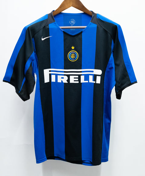 Inter Milan 2004-05 Veron Home Kit (L)