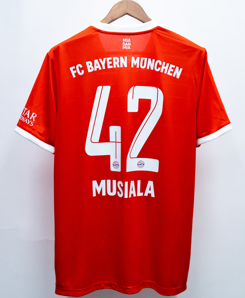 Bayern Munchen 2022-23 Musiala Home Kit w/ Tags (XL)