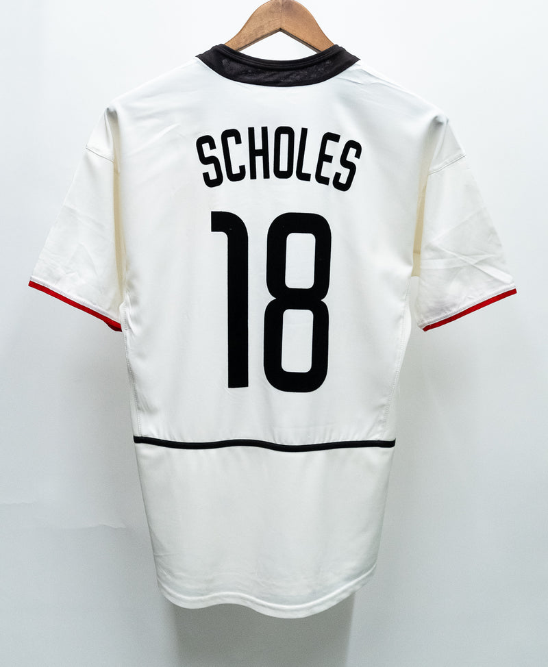 Manchester United 2002-03 Scholes Away Kit (S)