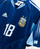 Argentina 2004 Messi Away Kit (L)