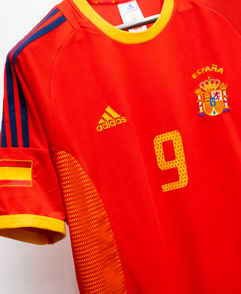 Spain 2002 Morientes Home Kit (M)