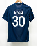 PSG 2022-23 Messi Sponsorless Player Issue Home Kit (M)