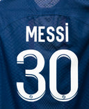 PSG 2022-23 Messi Sponsorless Player Issue Home Kit (M)