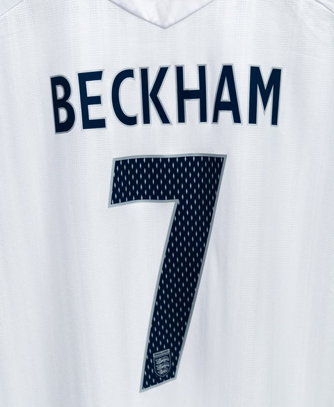 England 2008 Beckham Home Kit (2XL)