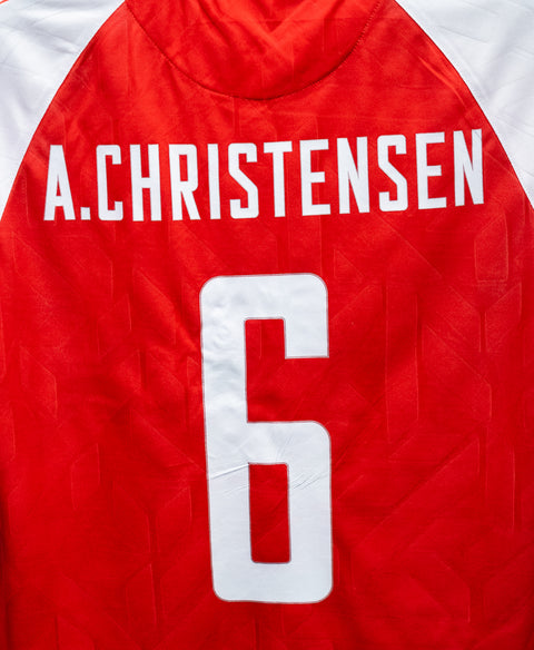 Denmark 2023-24 Christensen Player Issue Home Kit (M)