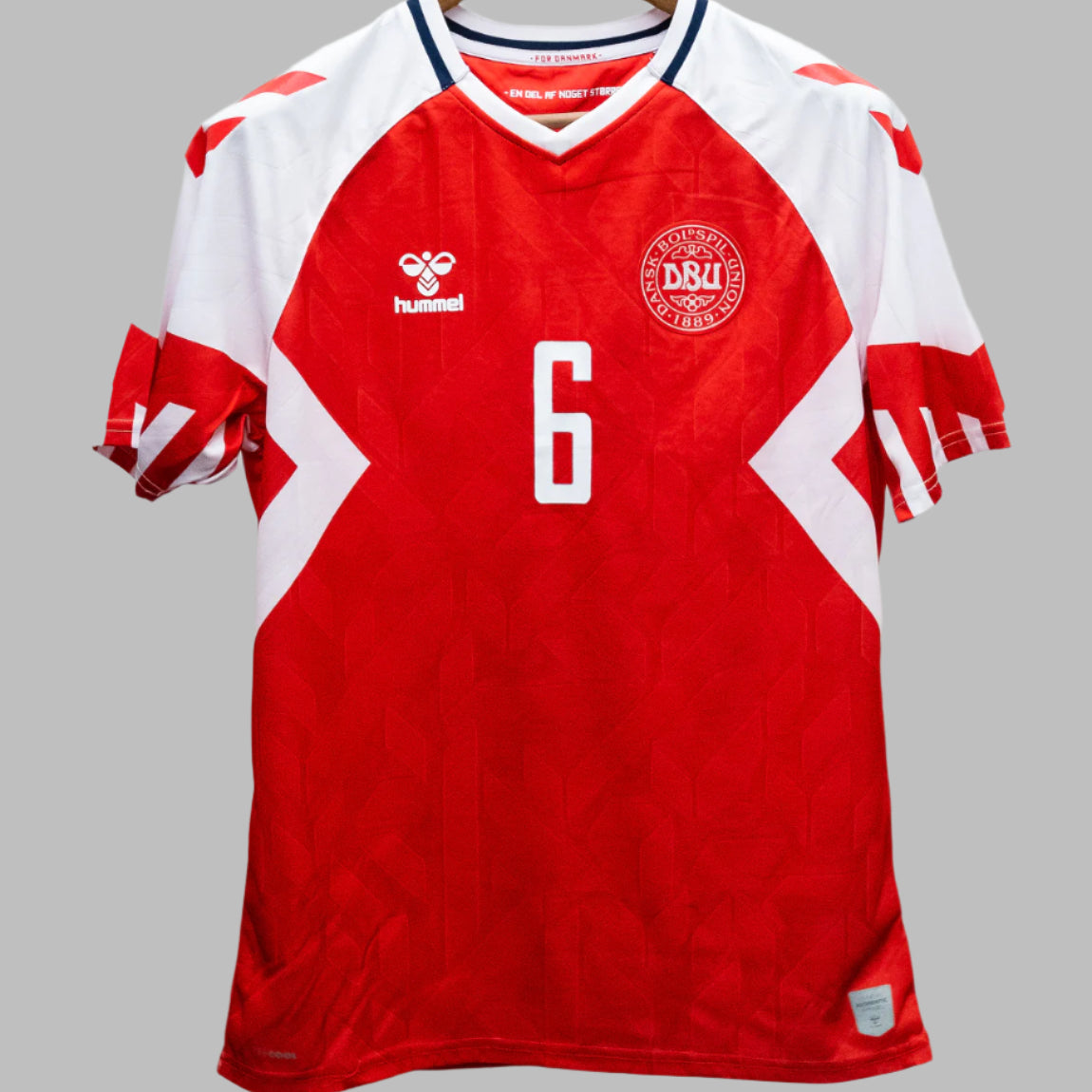 Denmark 2023-24 Christensen Player Issue Home Kit (M)
