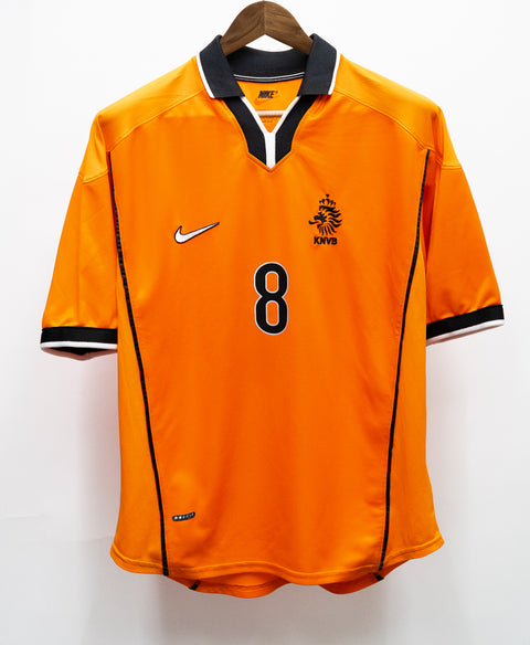 Netherlands 1998-99 Bergkamp Home Kit (M)