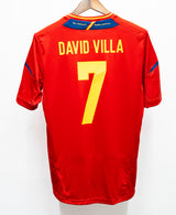 Spain 2012 David Villa Home Kit w/ Tags (M)