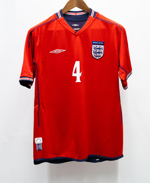 England 2002 Gerrard Away Kit (M)