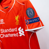 Liverpool 2014-15 Sturridge Home Kit (S)