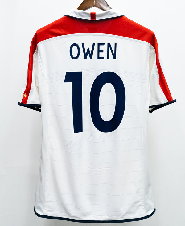 England 2002 Owen Home Kit (L)