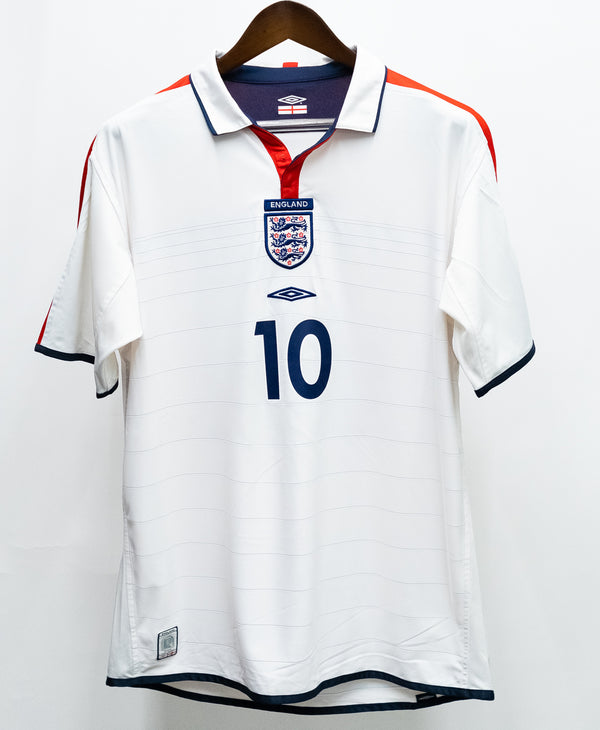 England 2002 Owen Home Kit (L)