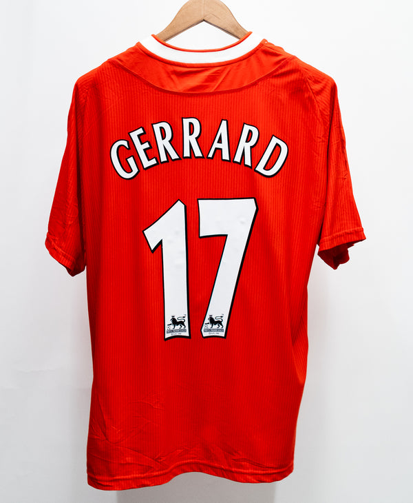 Liverpool 2002-04 Gerrard Home Kit (L)