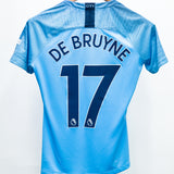 Manchester City 2018-19 De Bruyne Home Kit (WM)