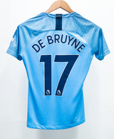 Manchester City 2018-19 De Bruyne Home Kit (WM)