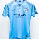 Manchester City 2018-19 De Bruyne Home Kit (WM)