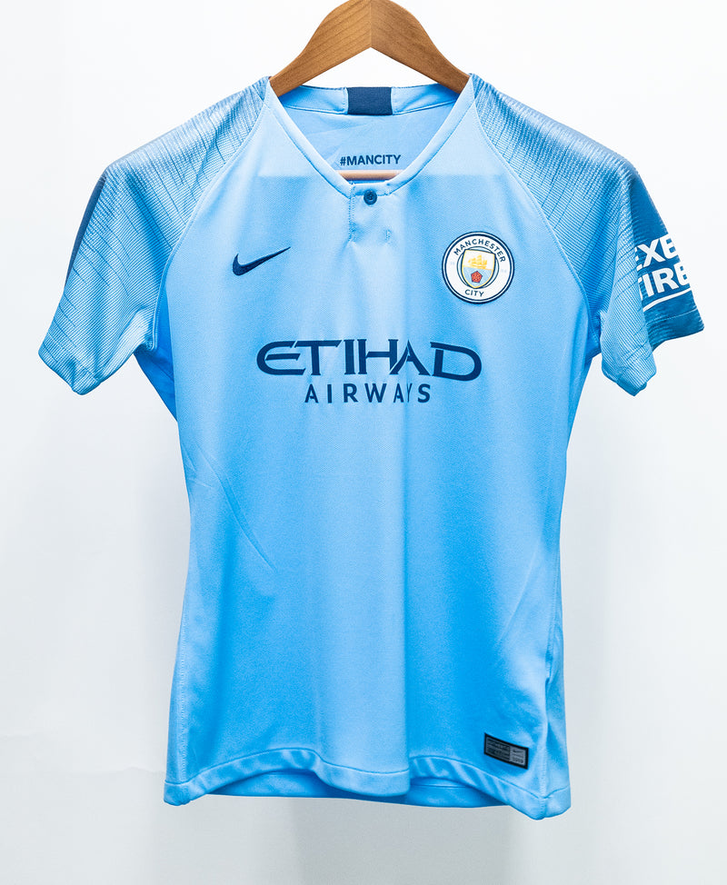 Manchester City 2018-19 De Bruyne Home Kit (WM)