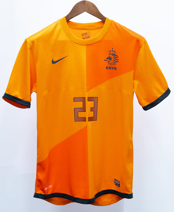 Netherlands 2012 Van Der Vaart Home Kit (M)