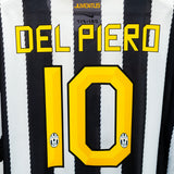 Juventus 2010-11 Del Piero Home Kit (2XL)