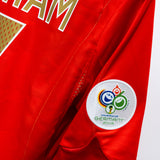 England 2006 Beckham Away Kit (M)