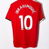 Manchester United 2017-18 Ibrahimovic Home Kit (L)