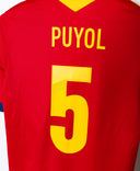 Spain 2013 Puyol Home Kit (S)