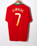 Portugal 2008 Ronaldo Home Kit (L)