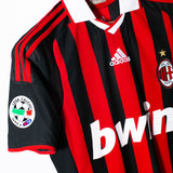 AC Milan 2009-10 Ronaldinho Home Kit (S)
