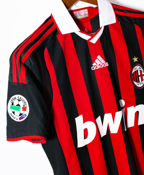 AC Milan 2009-10 Ronaldinho Home Kit (S)