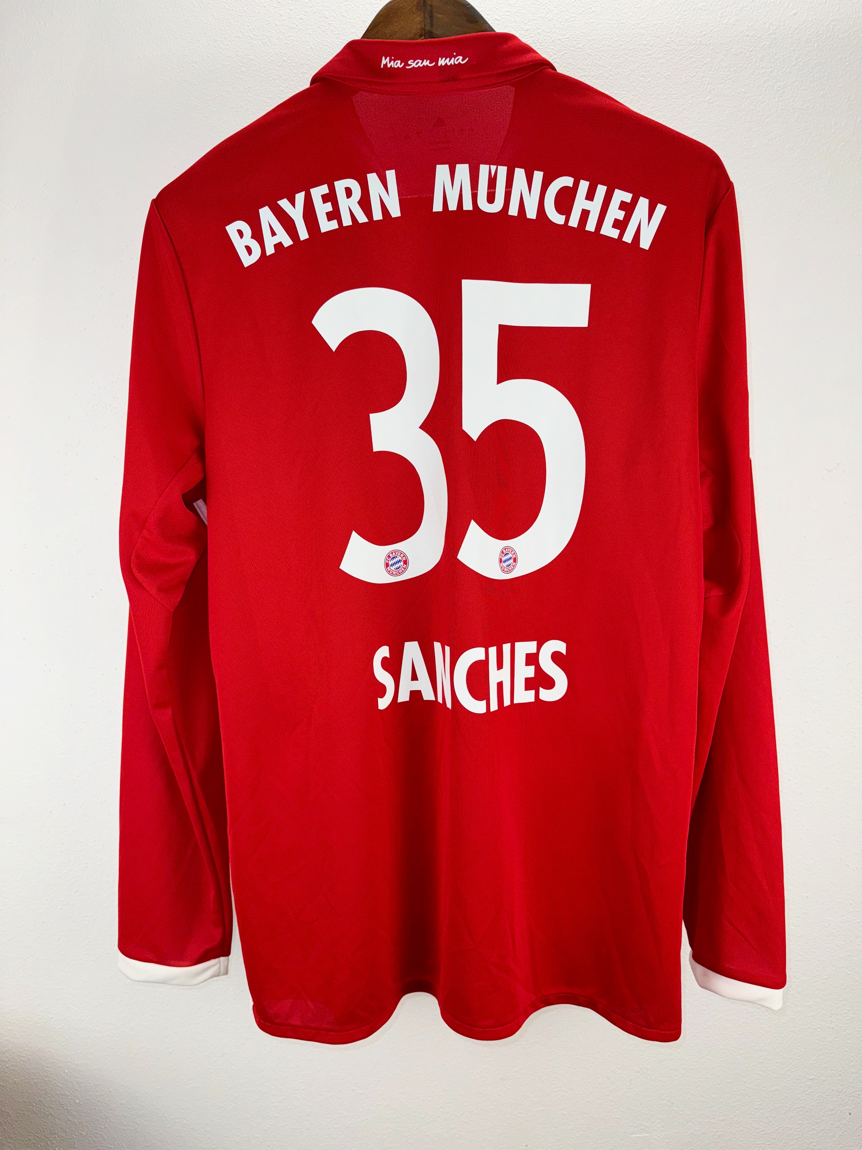 Bayern Munchen No29 Coman Home Long Sleeves Jersey