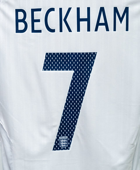 England 2008 Beckham Home Kit (YL)