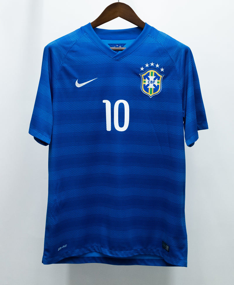 Brazil 2014 Neymar Jr Away Kit (L)