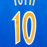 Italy 2003 Totti Long Sleeve Home Kit (L)