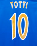 Italy 2003 Totti Long Sleeve Home Kit (L)