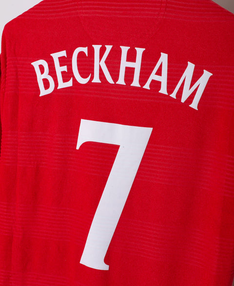 England 1999 Beckham Away Kit (L)