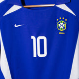 Brazil 2002 Rivaldo Away Kit (L)